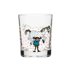 Muurla Glas * Pippi drikkeglas pippi og hesten