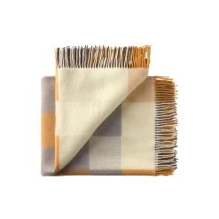Silkeborg Uldspinderi Plaider-Plain Beat plaid, 01221 honey rose