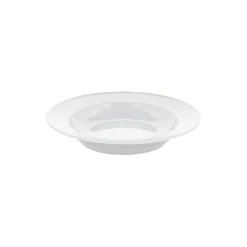Pillivuyt Tallerkener * Plissé dyb tallerken Ø 22 cm, hvid/guld