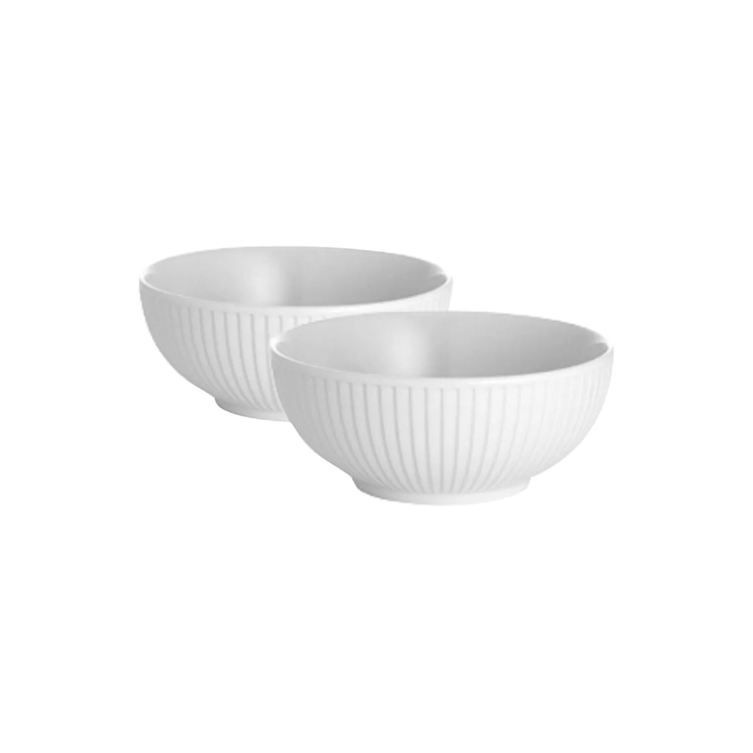 Pillivuyt Skåle & Fade * Plissé skål Ø 15 cm 2 stk.