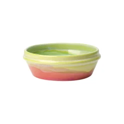Kähler Skåle & Fade-Poppery Skål, mint/apple green/pink