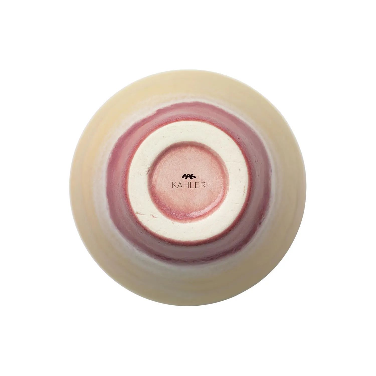 Kähler Vaser * Poppery vase, pink/mint/gul