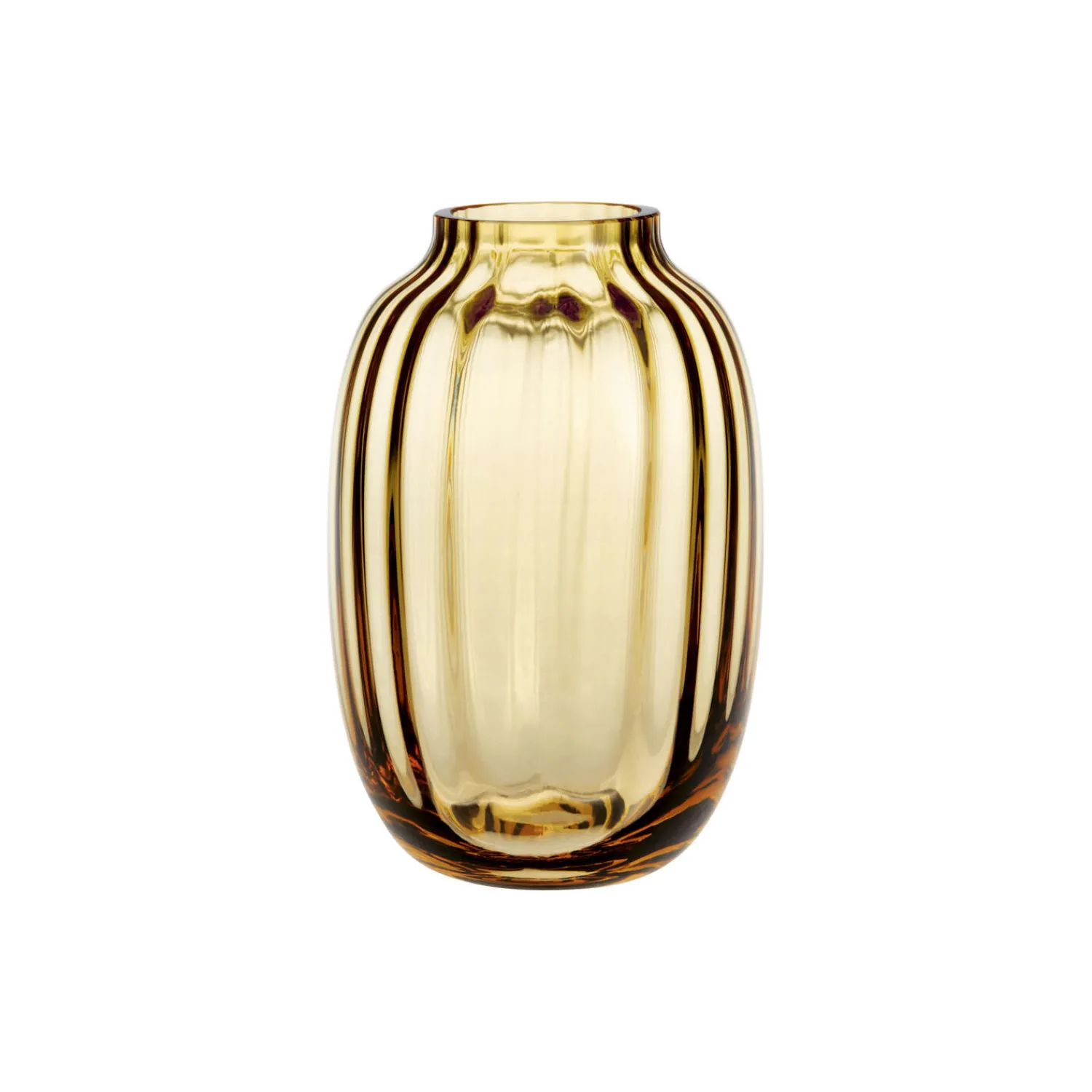 Holmegaard Vaser * Primula vase, amber