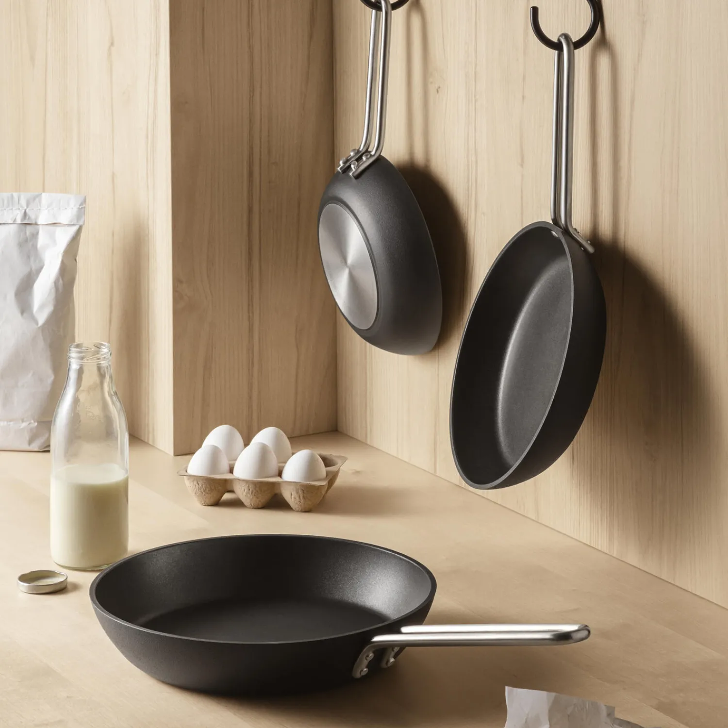 Eva Trio Gryder & Pander * Professional Stegepande keramisk Ø 24 cm