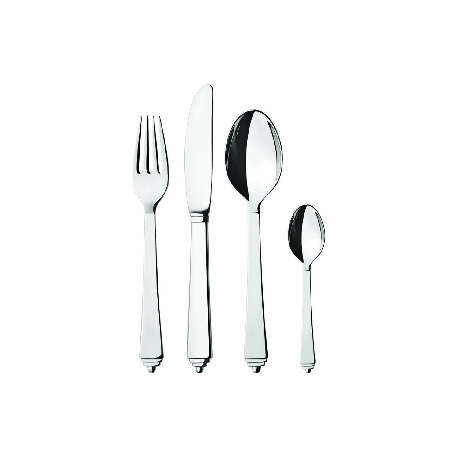 Georg Jensen Bestik-Pyramide bestiksæt 4 dele