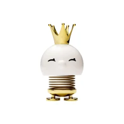 Hoptimist Figurer & Glaskunst-Queen, white