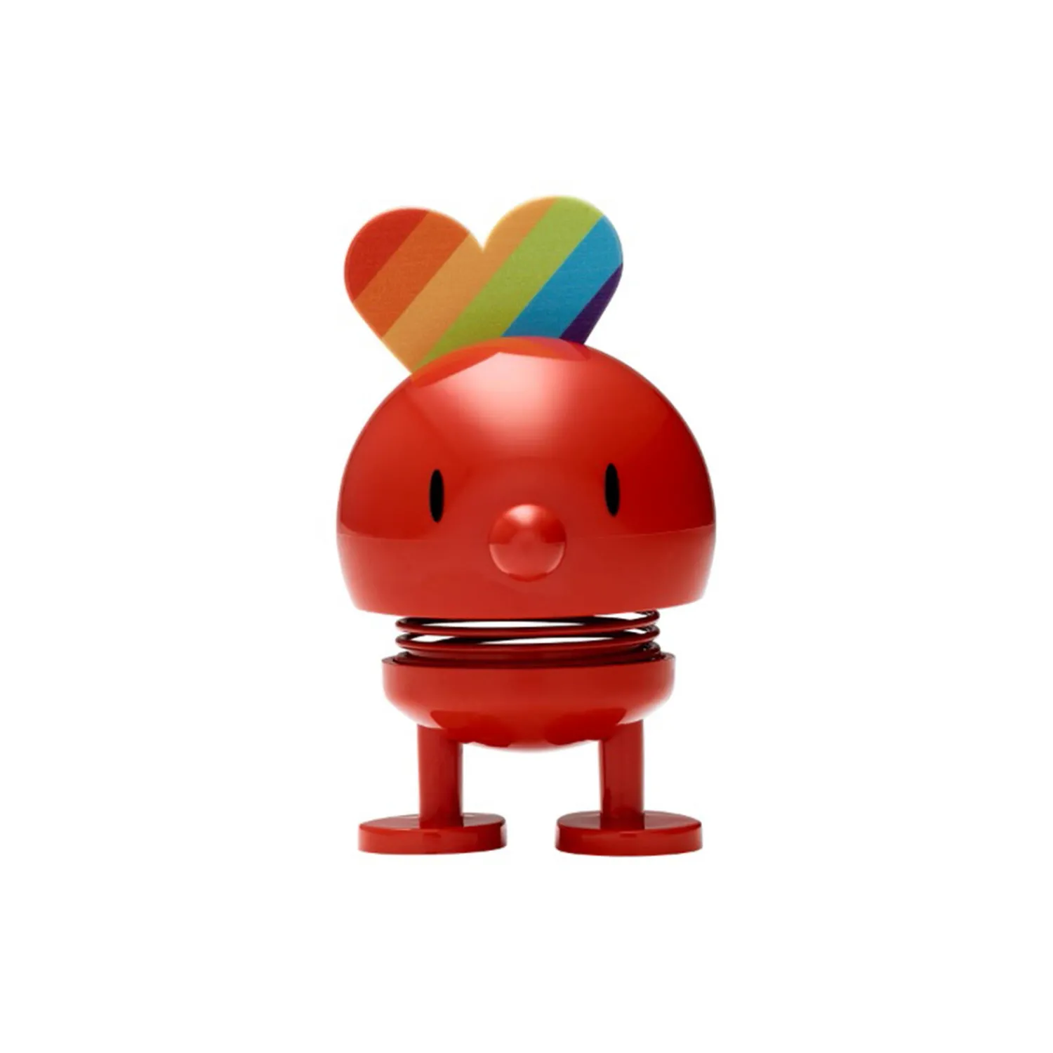 Hoptimist Figurer & Glaskunst * Rainbow, red