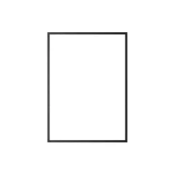 Poster & Frame Plakater & Rammer-Ramme, sort