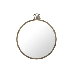 GUBI Vægspejle-Randaccio Wall Mirror, antique brass