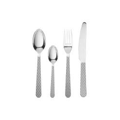 Lyngby Porcelæn Bestik * Rhombe Bestiksæt 16 stk.
