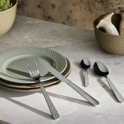 Lyngby Porcelæn Bestik * Rhombe Bestiksæt 16 stk.