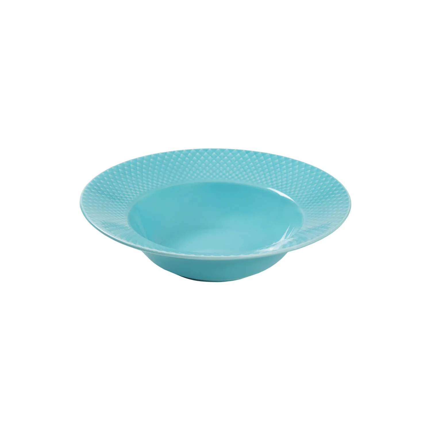 Lyngby Porcelæn Tallerkener-Rhombe Color dyb tallerken Ø 24,5 cm,