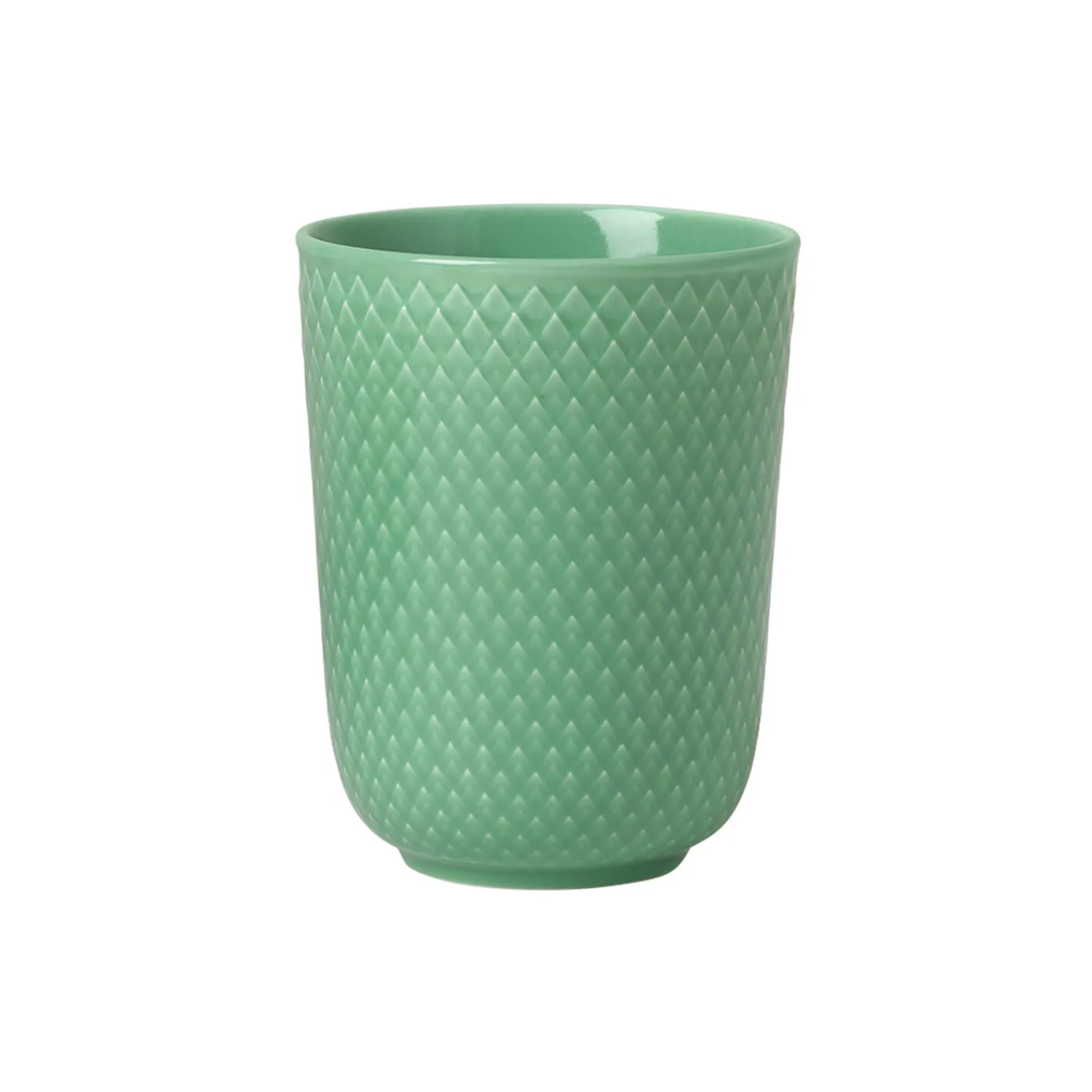 Lyngby Porcelæn Kopper & Krus * Rhombe Color krus, grøn