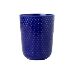 Lyngby Porcelæn Kopper & Krus-Rhombe Color krus, mørk blå