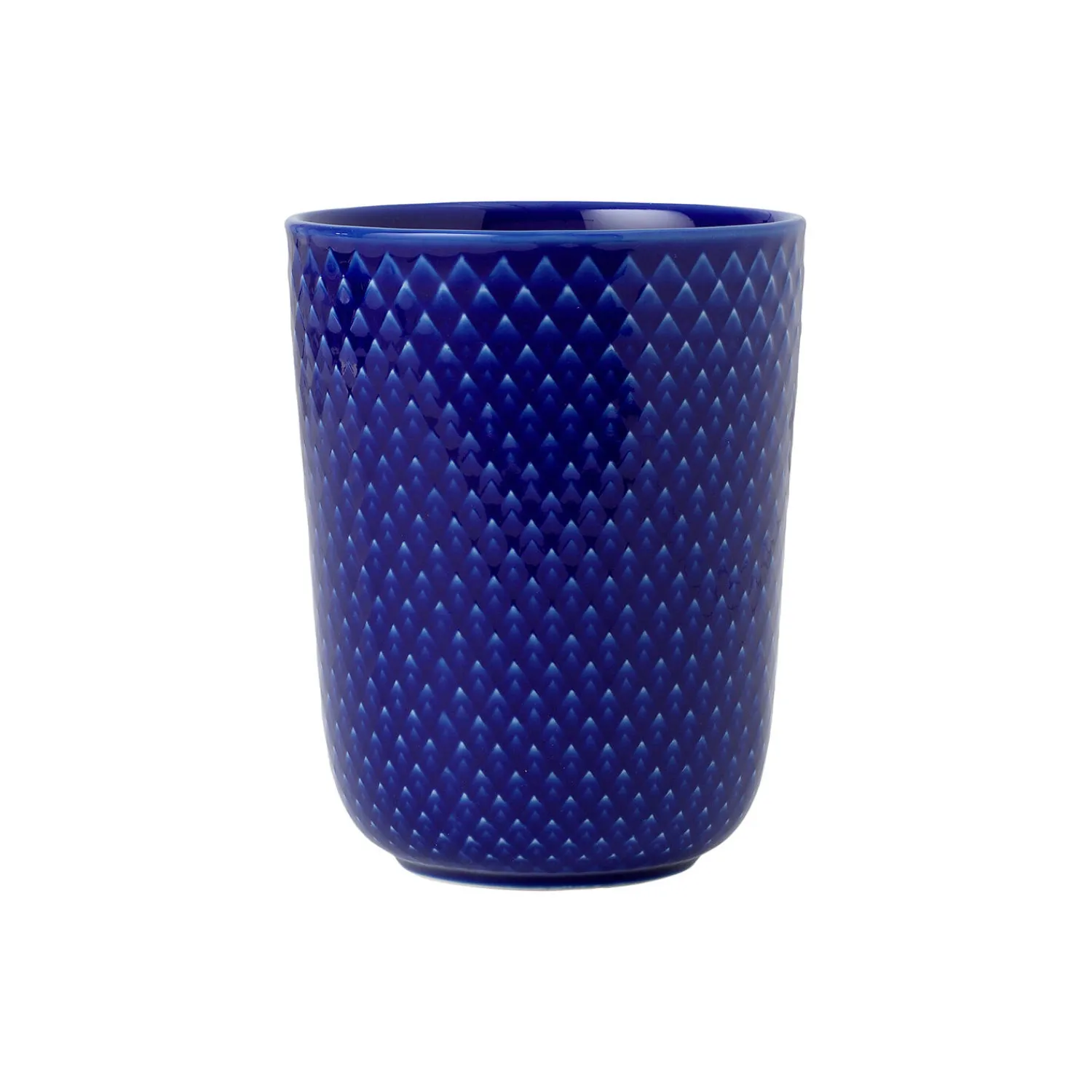 Lyngby Porcelæn Kopper & Krus-Rhombe Color krus, mørk blå