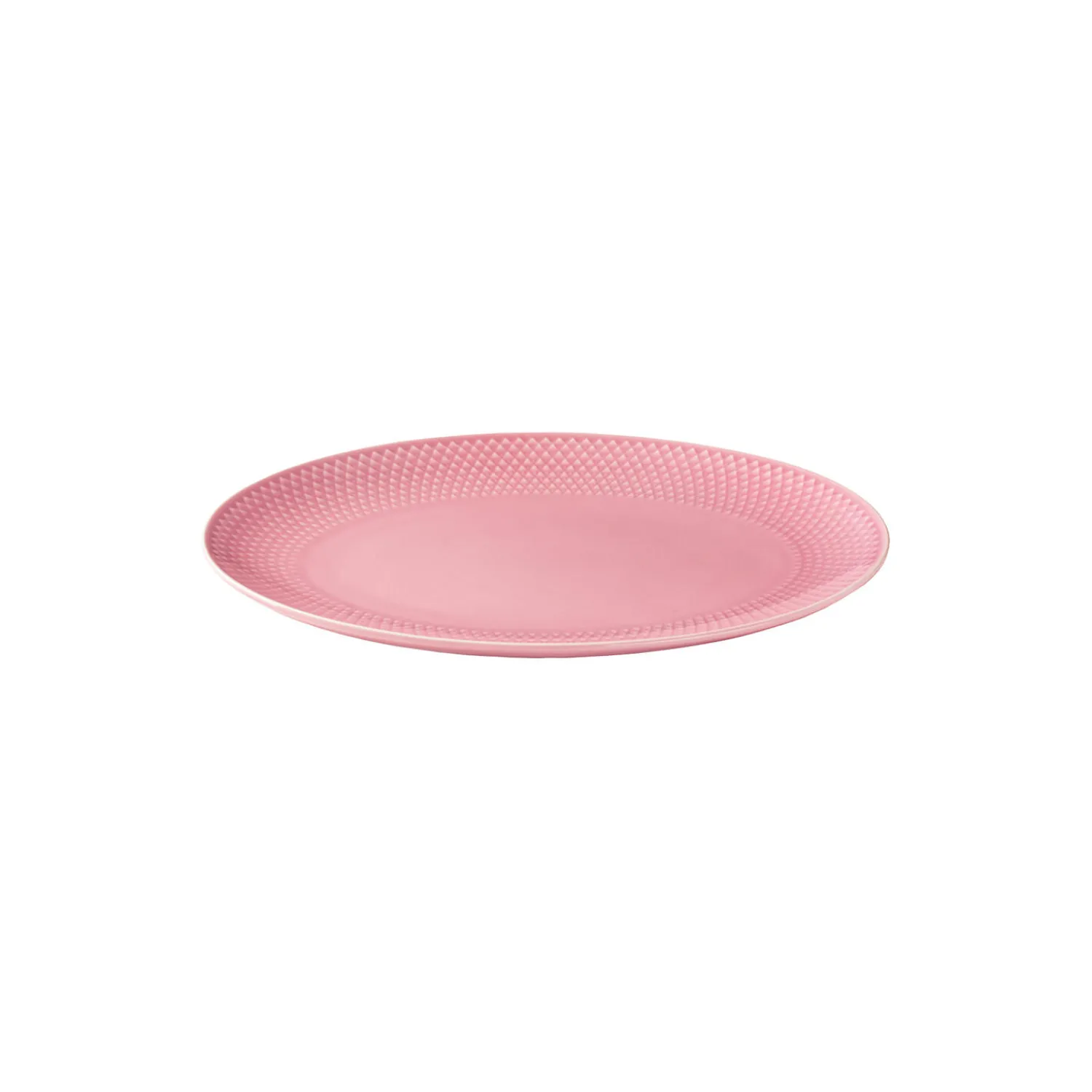 Lyngby Porcelæn Skåle & Fade * Rhombe Color ovalt serveringsfad,