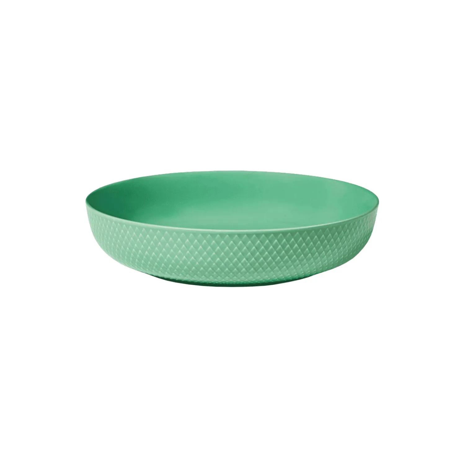 Lyngby Porcelæn Skåle & Fade * Rhombe Color serveringsskål, grøn