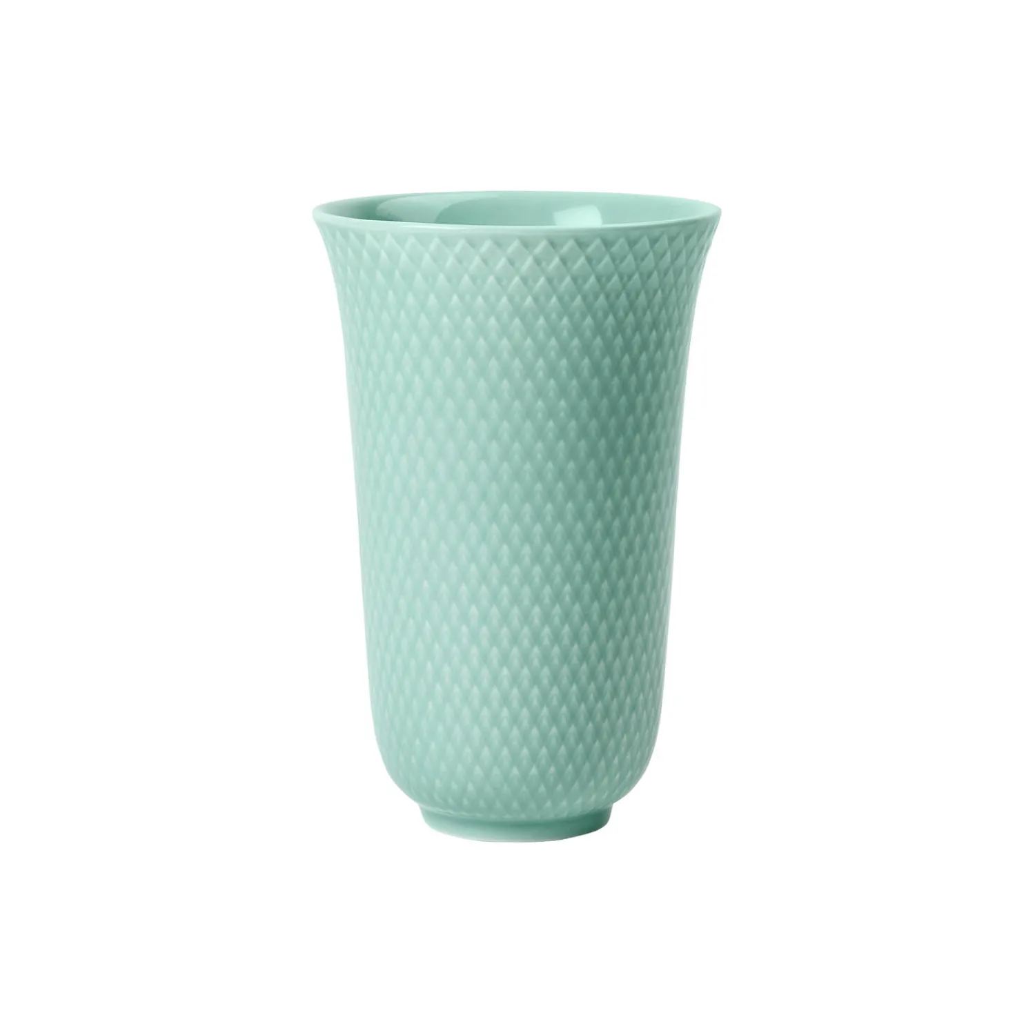 Lyngby Porcelæn Vaser * Rhombe Color vase, aqua