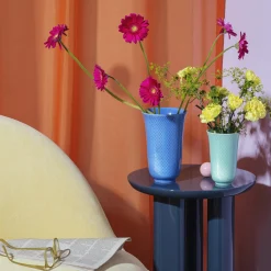 Lyngby Porcelæn Vaser * Rhombe Color vase, aqua