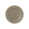 Lyngby Porcelæn Tallerkener * Rhombe Earth Frokosttallerken Ø 23 cm, clay