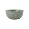 Lyngby Porcelæn Skåle & Fade-Rhombe Earth Skål, moss