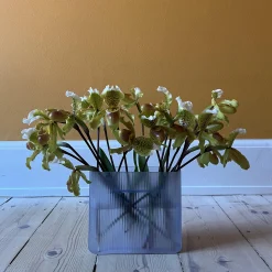 Muuto Vaser-Ridge Vase, /frosted glass