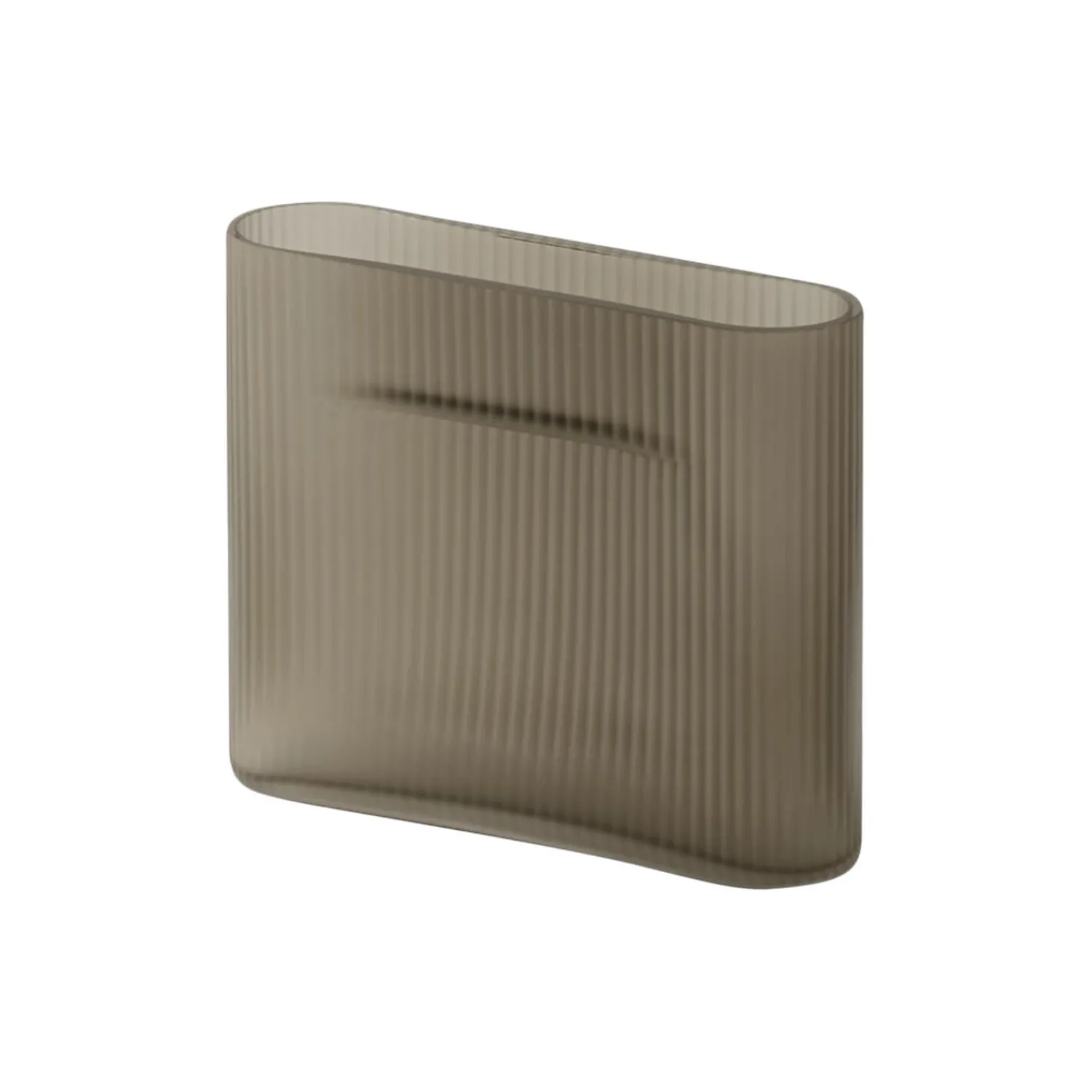 Muuto Vaser * Ridge Vase, /frosted glass