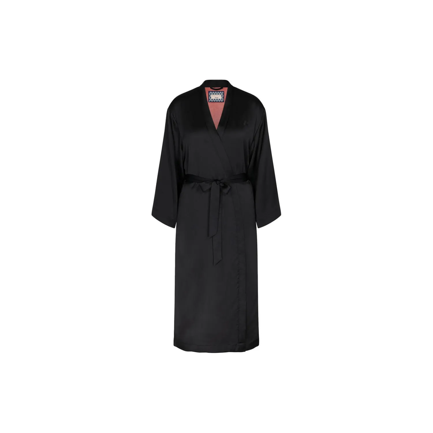 Dame Triumph Nattøj & Loungewear|Badekåber-Robes Satin Robe 01, black