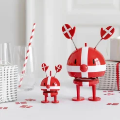 Hoptimist Figurer & Glaskunst * Roligan, red