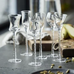 Lyngby Glas Glas * Rom snapseglas 6 stk.