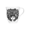 Bjørn Wiinblad Kopper & Krus-Rosalinde krus, sort