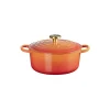 Le Creuset Gryder & Pander * Rund Jubilæumsgryde Ø 24 cm, flamme dorée