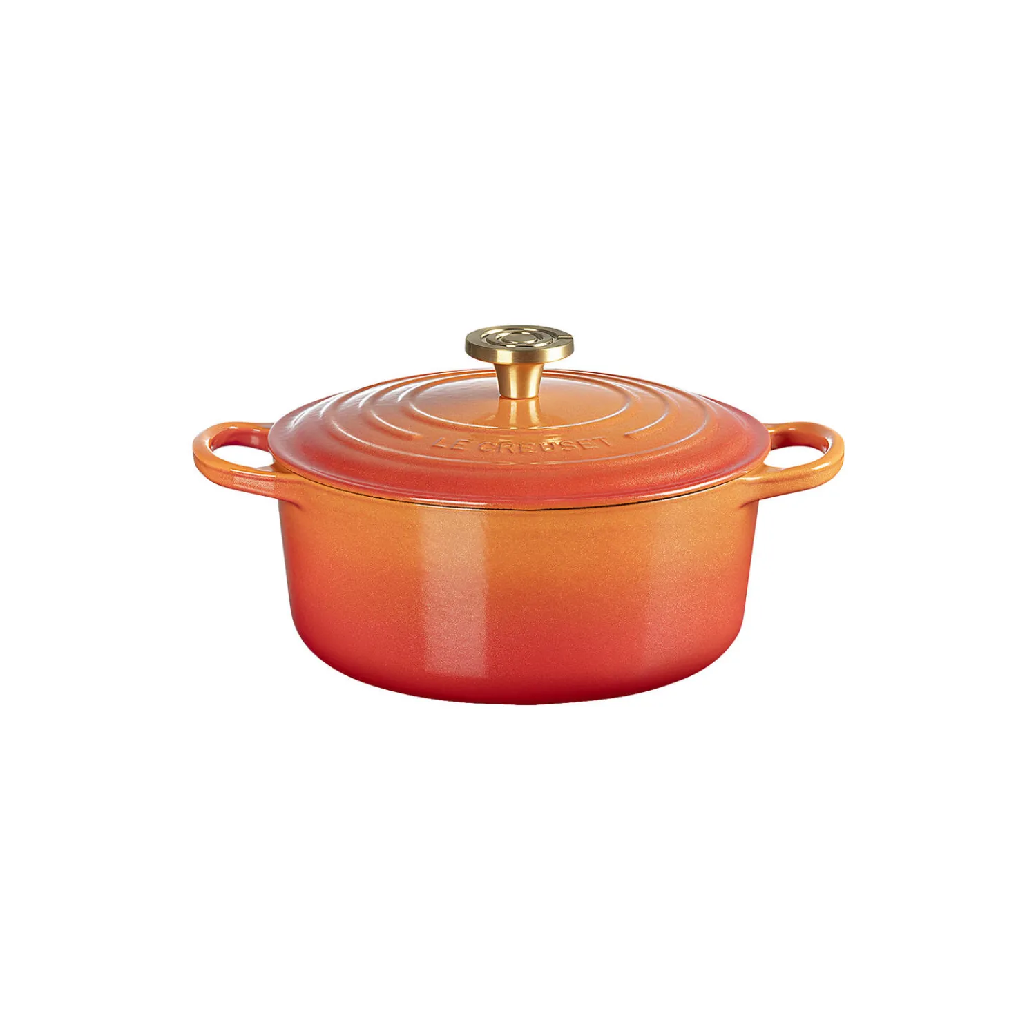 Le Creuset Gryder & Pander * Rund Jubilæumsgryde Ø 24 cm, flamme dorée