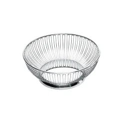 Alessi Bakker & Kurve * Rund trådkurv, stål