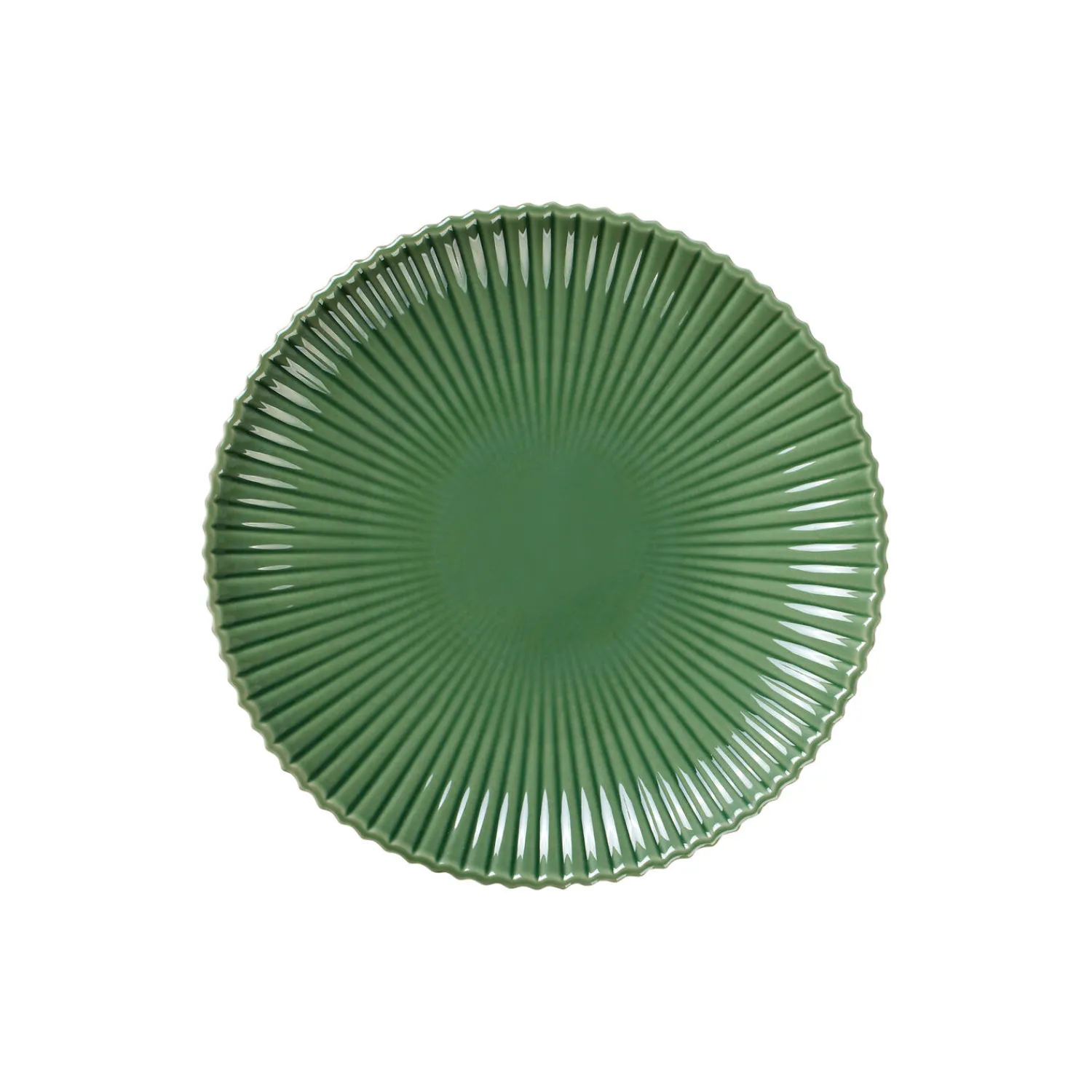 Dottir Nordic Design Tallerkener * Samsurium Plate middagstallerken Ø 27 cm, green