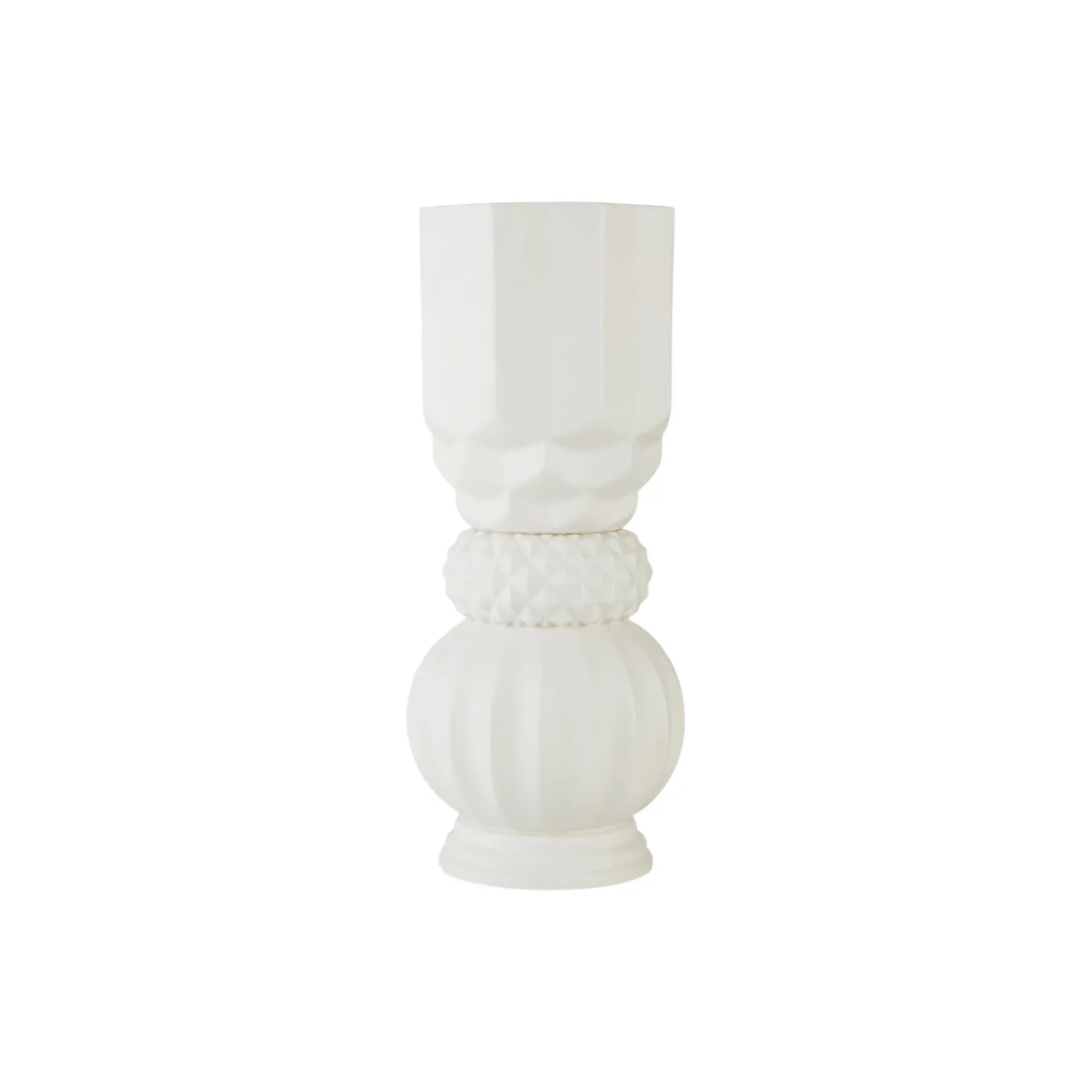 Dottir Nordic Design Vaser-Samsurium Towerbell vase, white