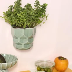 Dottir Nordic Design Botanik-Samsurium væghængt potteskjuler, eucalyptus