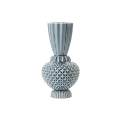 Dottir Nordic Design Vaser * Samusrium Jumbobell vase, blå/grå