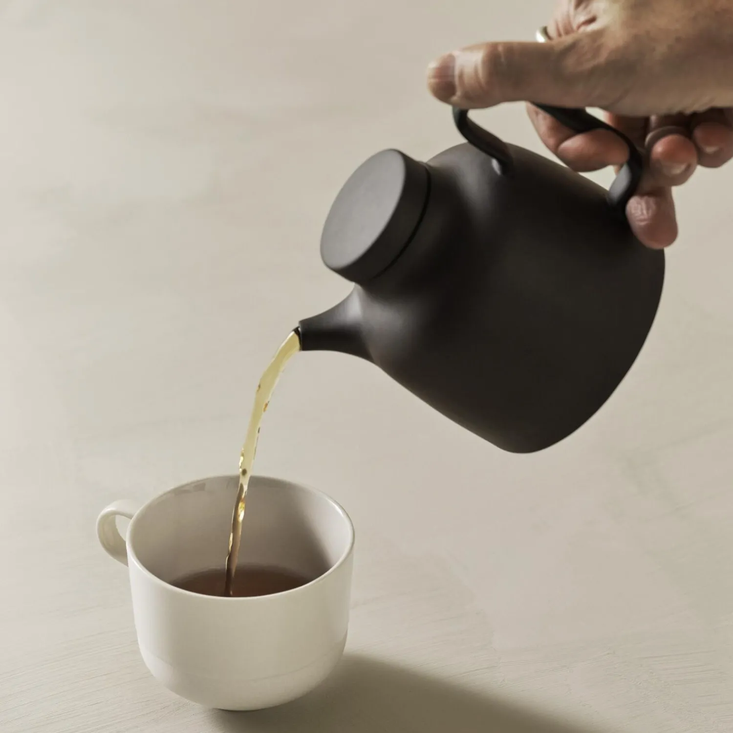 Design House Stockholm Kaffe- & Teudstyr * Sand Secrets Tea Pot,