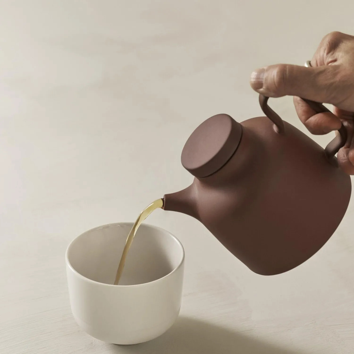 Design House Stockholm Kaffe- & Teudstyr * Sand Secrets Tea Pot,