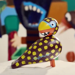 Kay Bojesen Denmark Figurer & Glaskunst * Sangfugl x Leif Sylvester 2025, laughing bird