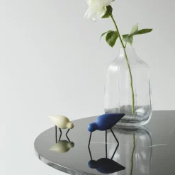 Normann Copenhagen Figurer & Glaskunst-Shorebird, light yellow