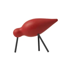 Normann Copenhagen Figurer & Glaskunst-Shorebird, red
