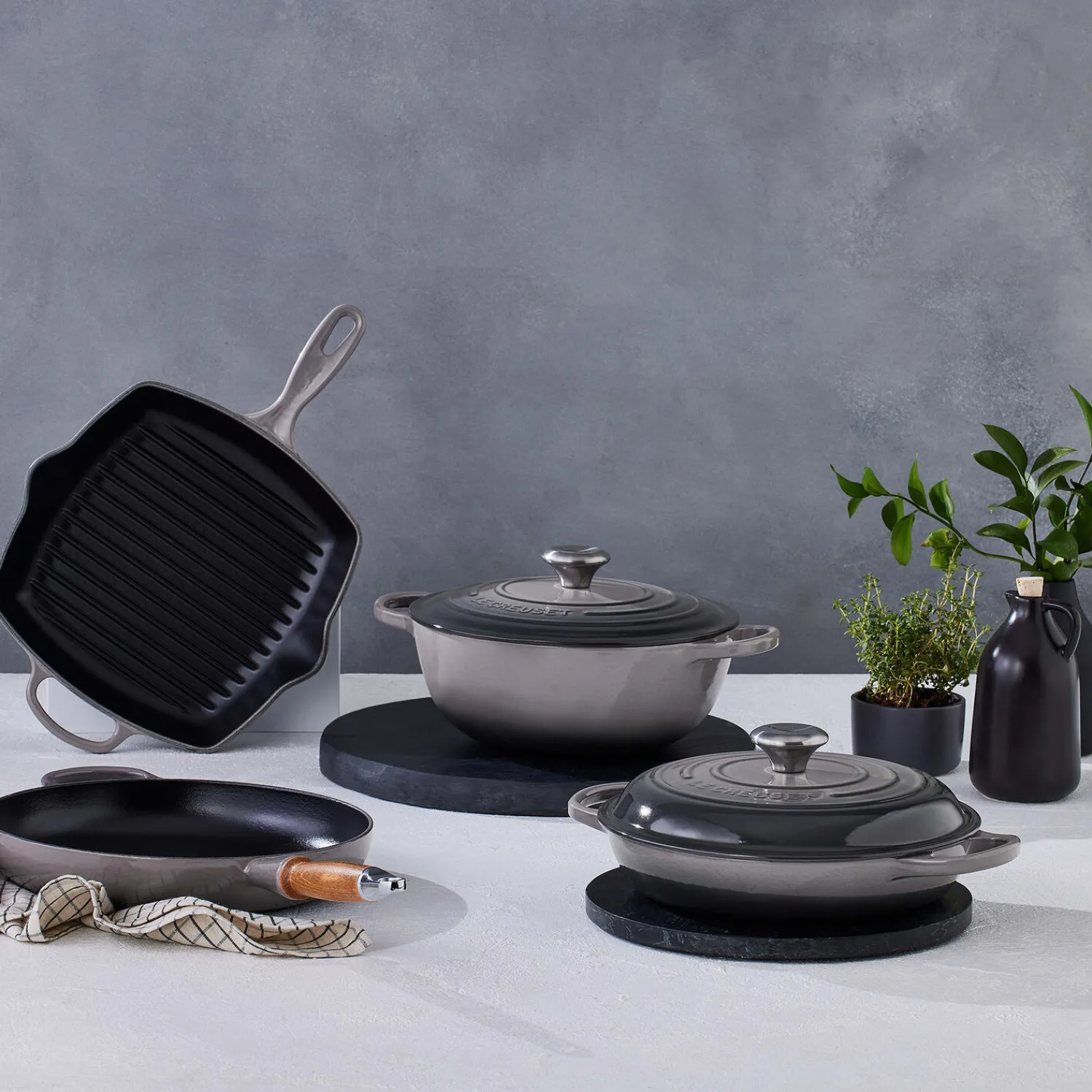 Le Creuset Gryder & Pander * Signature Buffetgryde 30 cm,