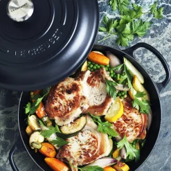 Le Creuset Gryder & Pander-Signature Buffetgryde 30 cm,
