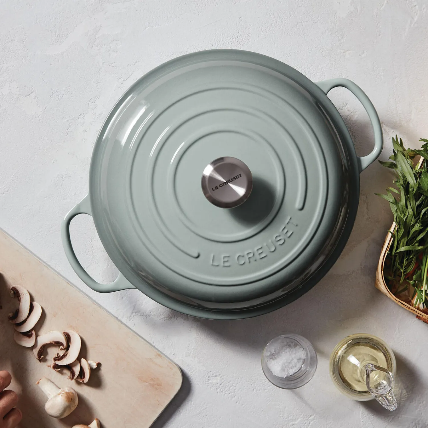 Le Creuset Gryder & Pander-Signature Buffetgryde 30 cm,
