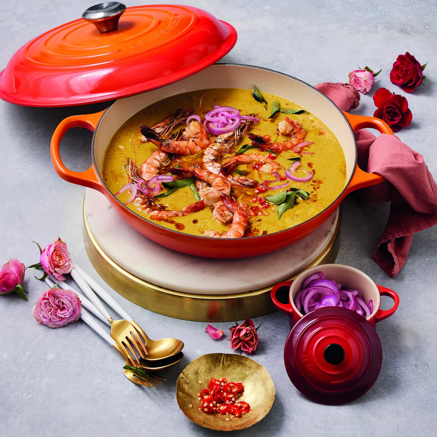 Le Creuset Gryder & Pander * Signature Buffetgryde 30 cm,