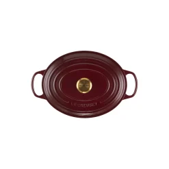 Le Creuset Gryder & Pander * Signature oval gryde 6,3 L, garnet