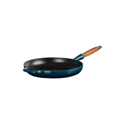 Le Creuset Gryder & Pander * Signature stegepande med træhåndtag Ø 28 cm,