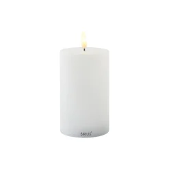 Sirius Home Lys & Duftlys-Sille genopladeligt lys, white